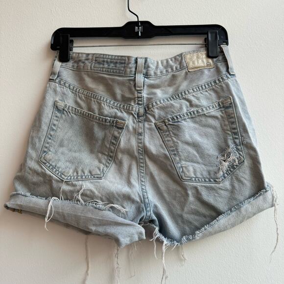 AG Jeans 49 Button Distressed Cut Off Shorts - 26 - Picture 2 of 9